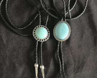 Lot # : 698v - Pair of southwestern bolo ties