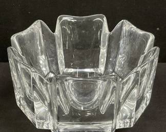 Lot # : 333 - Orrefors crystal Corona bowl