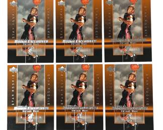 Lot # : 278z - Lot of Dwyane Wade rookie cards 2004 Upper Deck