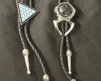 Lot # : 766v - Pair of southwestern bolo ties