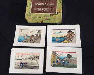 Lot # : 564 - Japanese wood block prints