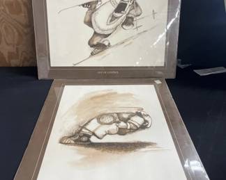 Lot # : 536 - Vintage Gary Peterson cartoon art