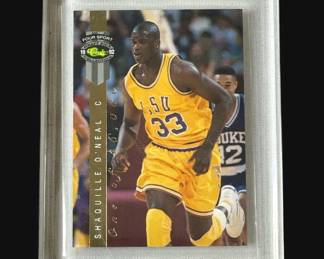 Lot # : 282z - Shaquille O'Neal rookie card 1992 Classic