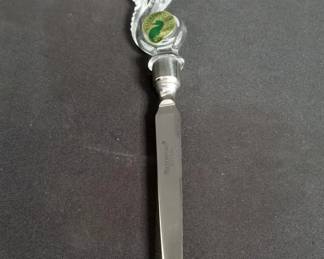 Lot # : 128 - Waterford crystal seahorse letter opener
