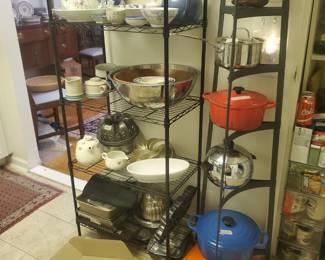 Le Creuset, Italian Pottery, Wilton Bakeware, Stainless