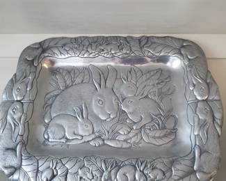 Bunnies Aluminum Arthur Court