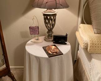 lamp, side table
