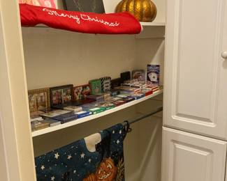 playing cards, holiday decor