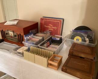 Crosley--needs work, CDs, cassettes, LPs, 78s, 45s