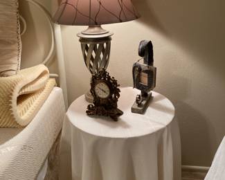 lamp, side table