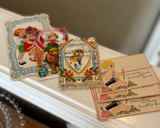 Vintage Valentine’s cards