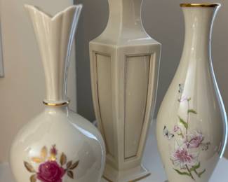 Lenox vases