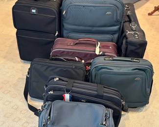Nice selection of luggage