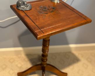 Antique accent table