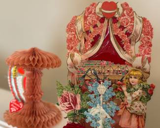 Vintage valentines cards