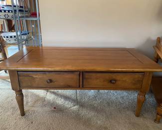 Maple coffee table