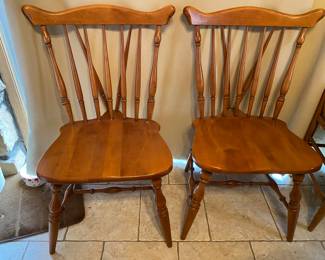 Maple chairs