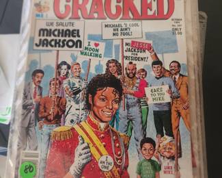 Michael Jackson cracked magazine