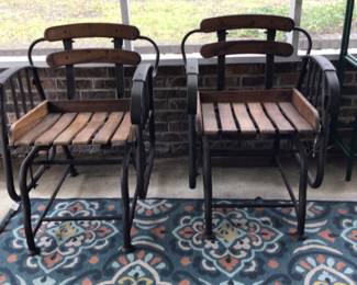 Red Shed glider rockers $85. each