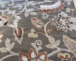 5 x 7 Floral rug $35.