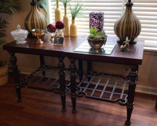 End tables $40. each, lamps, home decor