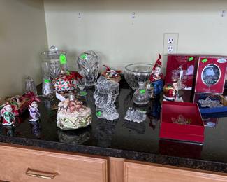 Waterford crystal ornaments