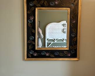 Beveled glass mirror