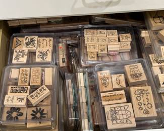 Stamp up stamps about 100