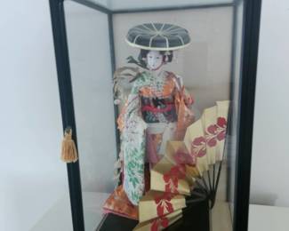 This little lady is leftover from last week's Cocoa Beach military estate sale . From Japan given to my clients  "parents" while they lived in Japan in the 70s $100