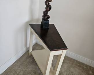 Odd shaped accent table $50