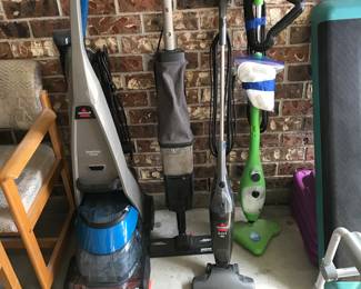Various cleaning machines