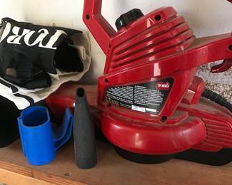 Toro electric heavy duty blower