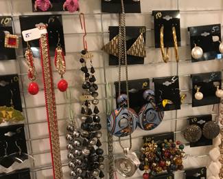 Large array of jewelry