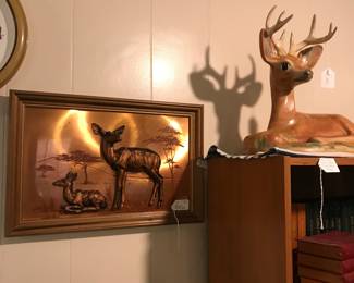 Gorgeous deer statue