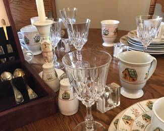 Vintage Waterford wine glasses