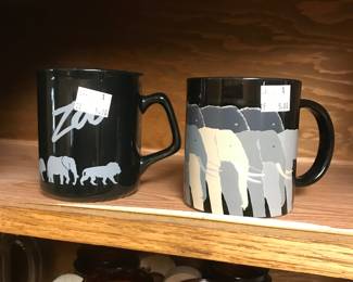 Elephant mugs