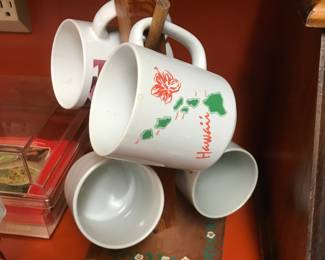 Cups with tree