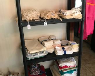 Table clothes with matching napkins to embroidered