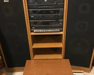 RCA system with speakers, perfect sound