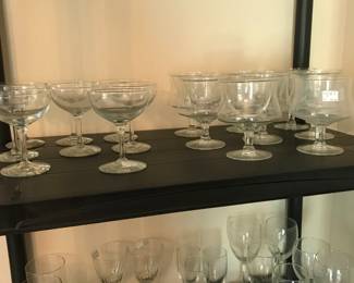 Crystal glasses
