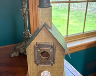 small church birdhouse