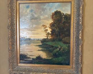 Landscape Oil painting by Alexander Rosell
