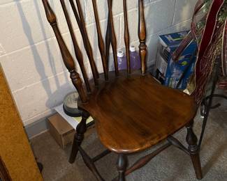 vintage Ethan Allen Heirloom Fiddleback Chair