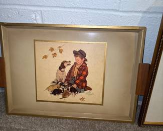 Norman Rockwell "Pride of Parenthood" Lithograph