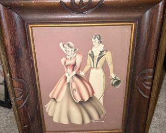 Antique 1950s Turner Wall Art