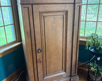 antique pine cabinet