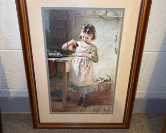 "Kitty's Breakfast" by Emily Farmer 1883