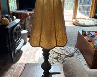 vintage victorian table lamp