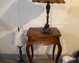 French Mahogany Side Table