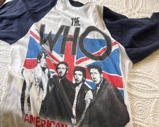 The Who American Tour Shirt c. 1982